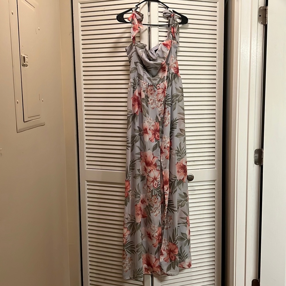 Windsor Floral Maxi Dress with slit